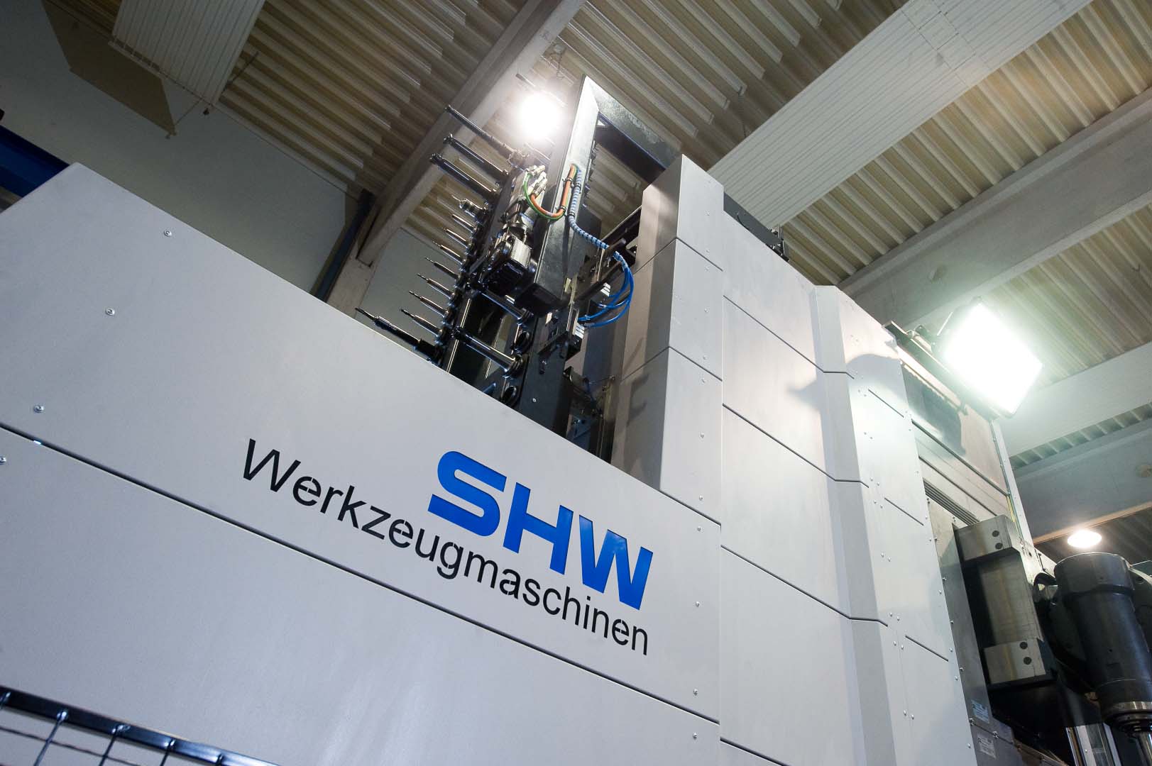 Werkzeugwechsler einer SHW UFZ 7 Maschine 